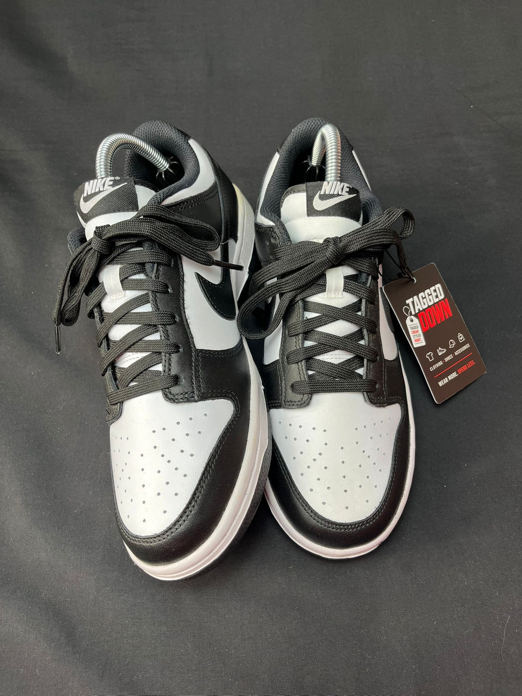 Nike Dunk Low Black White Trainers