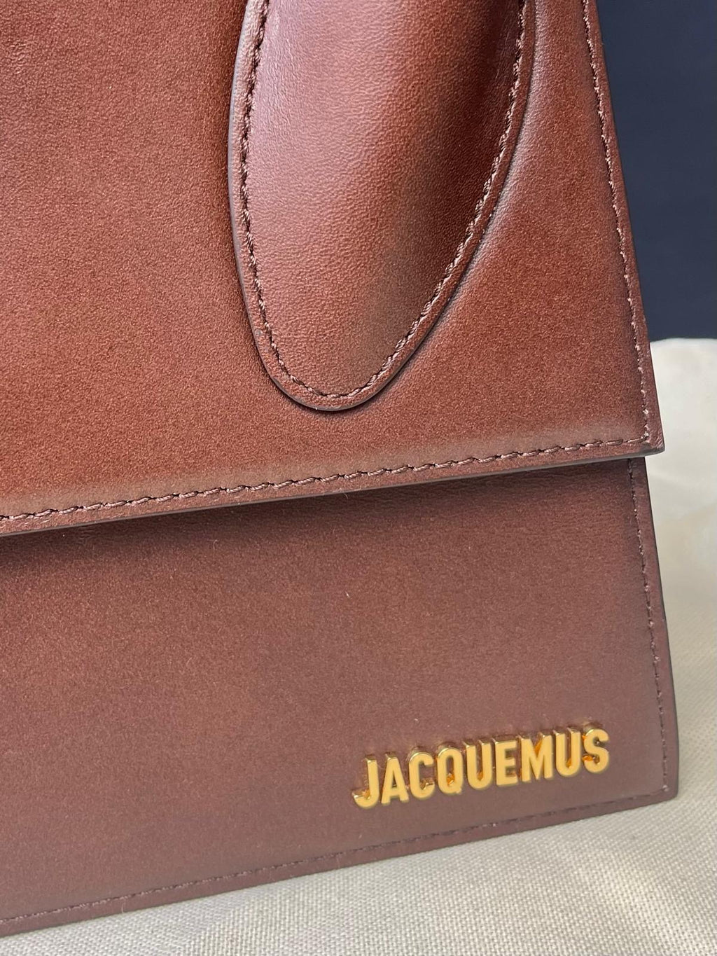 Jacquemus Le Grand Chiquito Handbag – Dark Brown