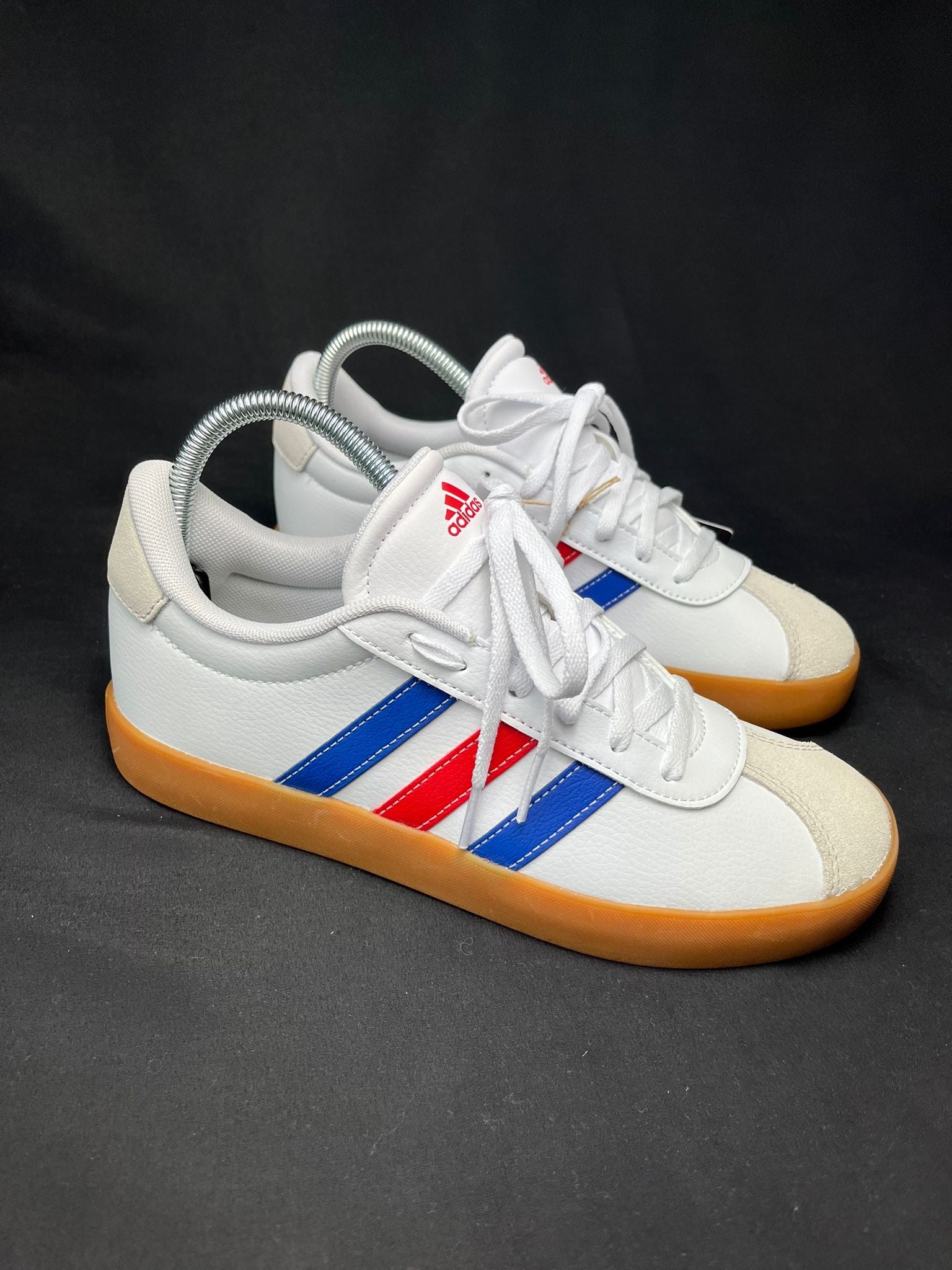 Adidas White Red Blue Trainers