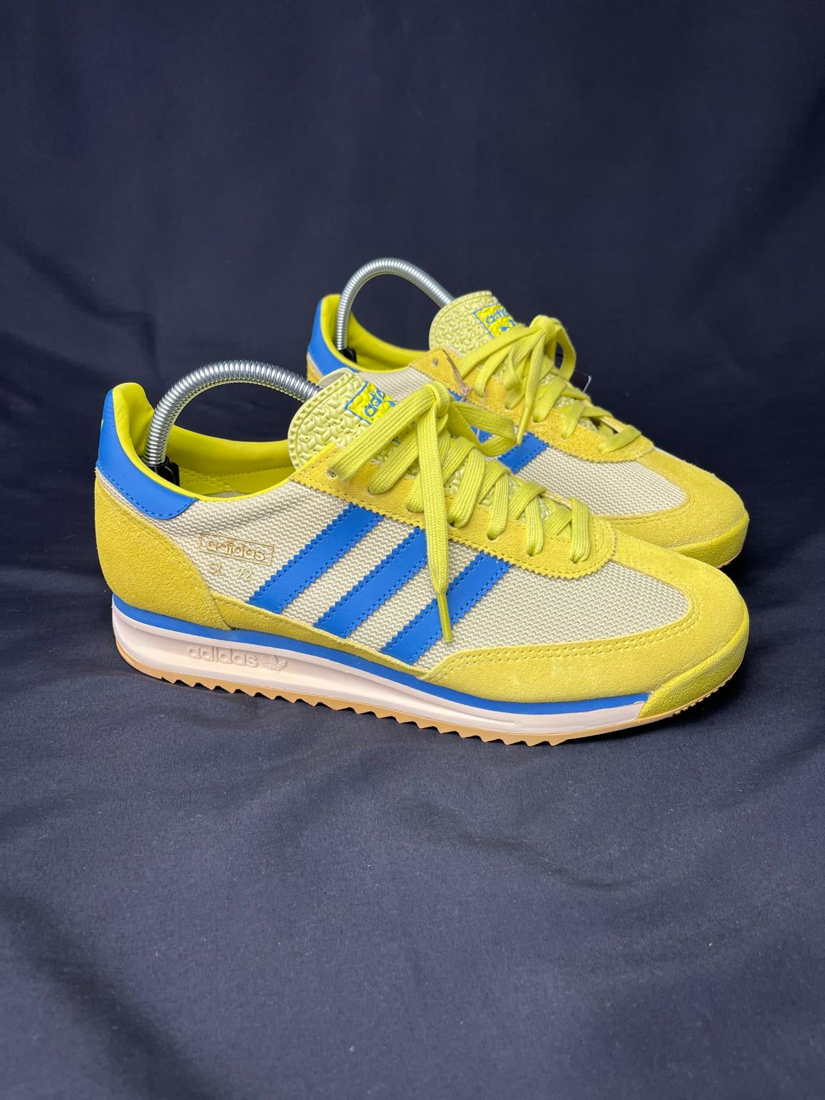 Adidas SL 72 Yellow Blue Trainers