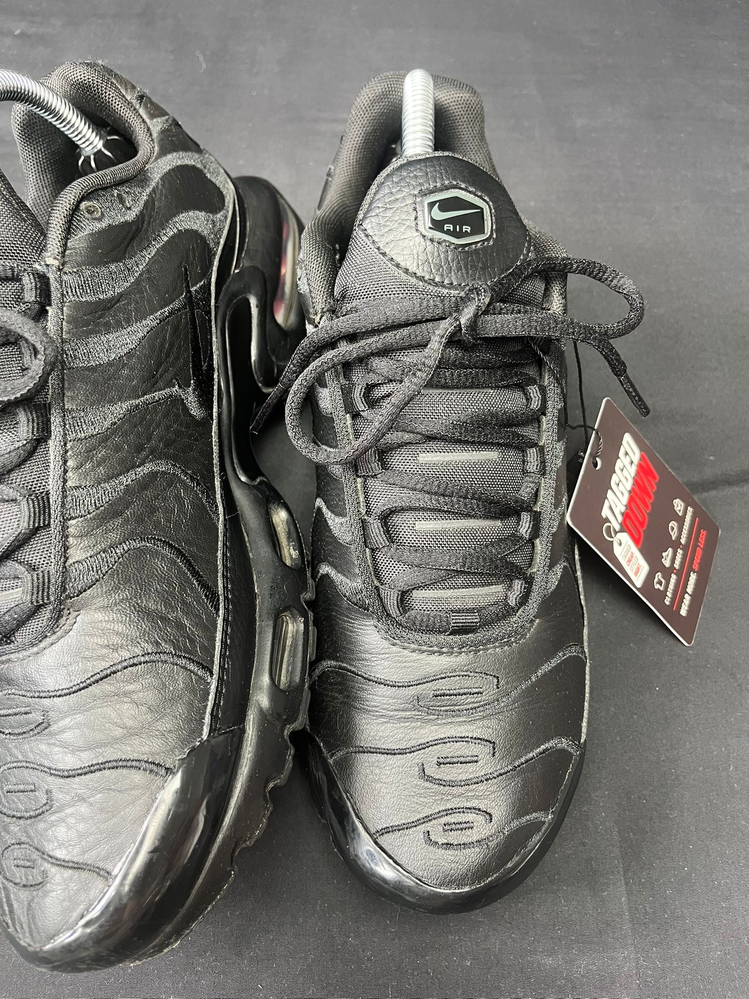 Nike Air Max Plus TN Triple Black Leather
