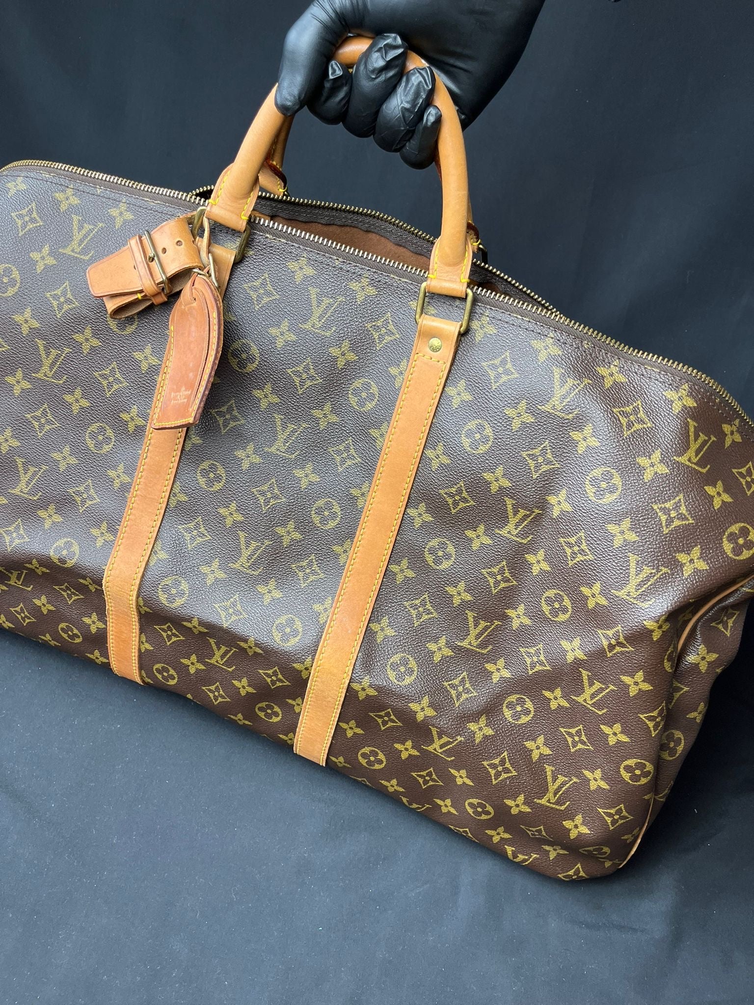Louis Vuitton Keepall 60 Monogram Travel Bag