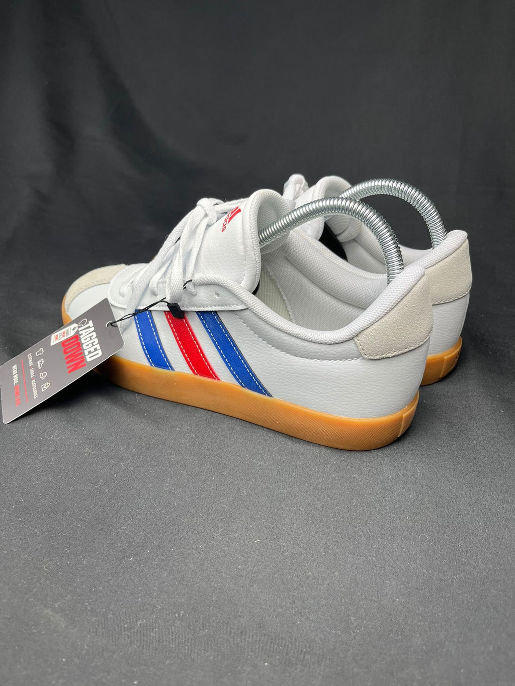 Adidas White Red Blue Trainers