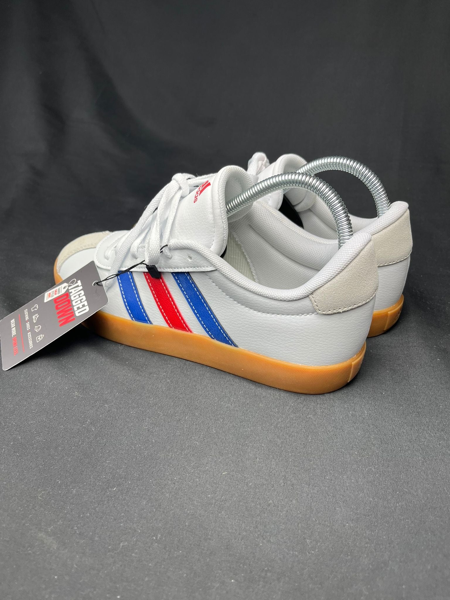 Adidas White Red Blue Trainers