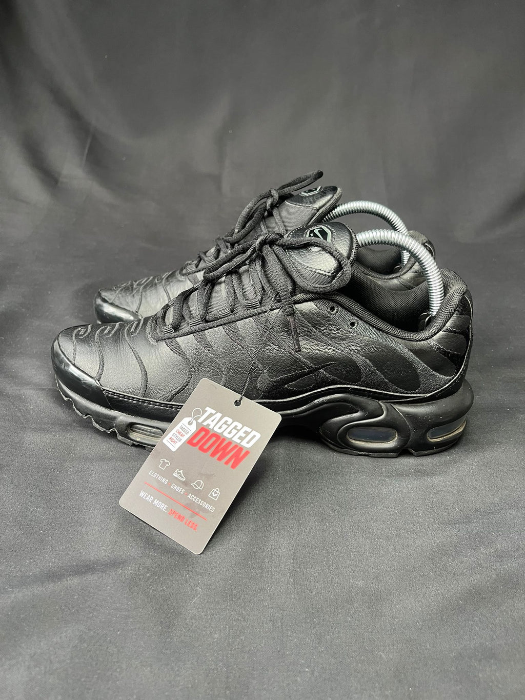 Nike Air Max Plus TN Triple Black Leather