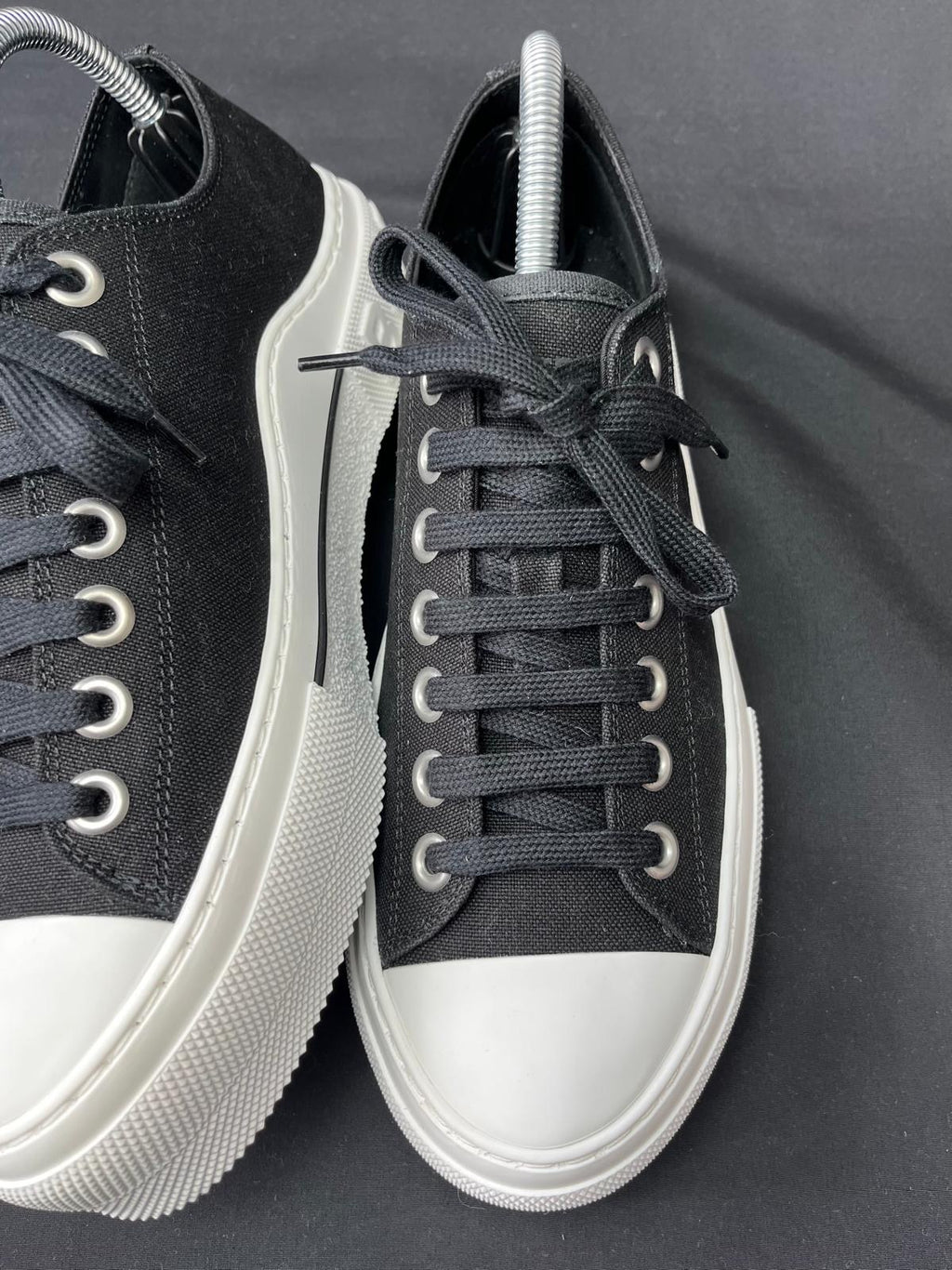 Burberry Jack Low Canvas Trainers – Black