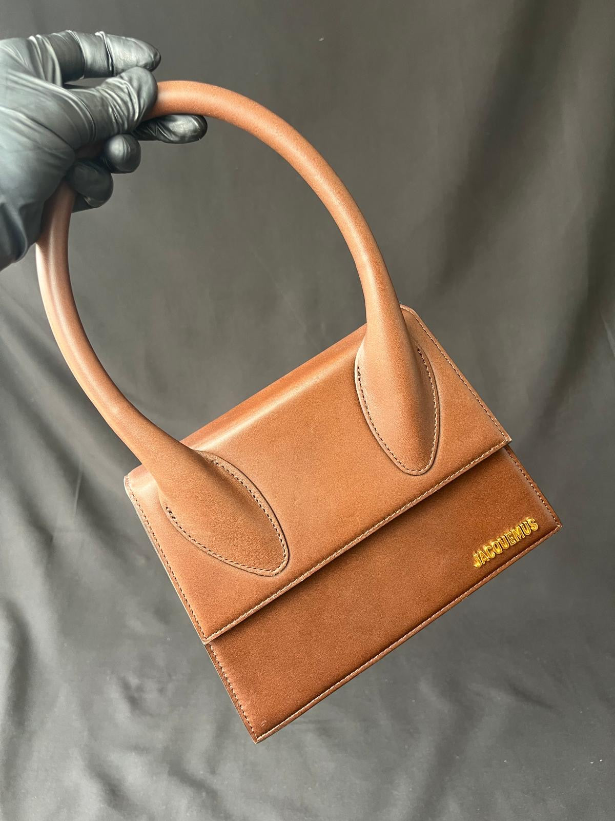 Jacquemus Le Grand Chiquito Handbag – Dark Brown