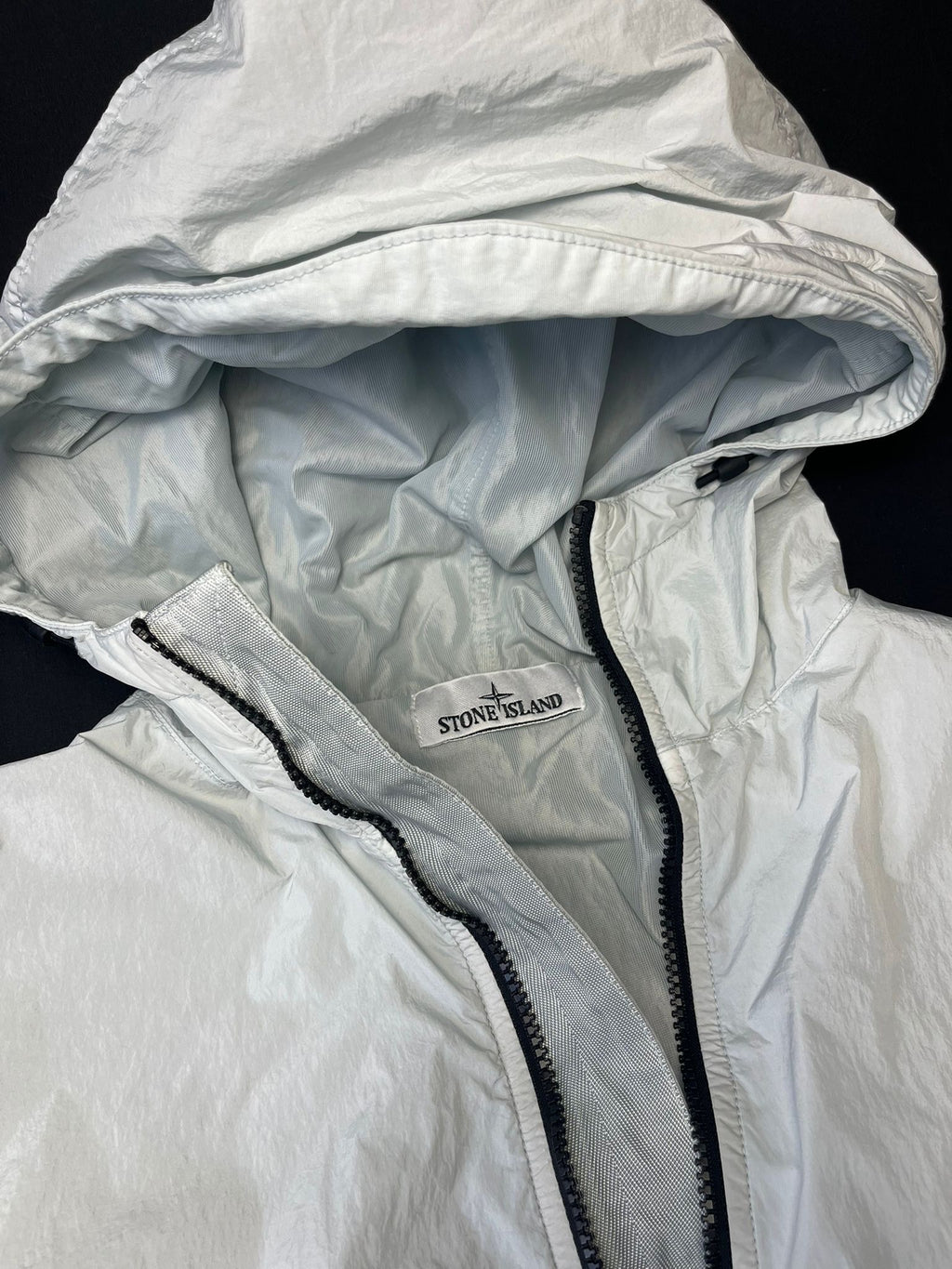Stone Island Ice Blue Hooded Jacket