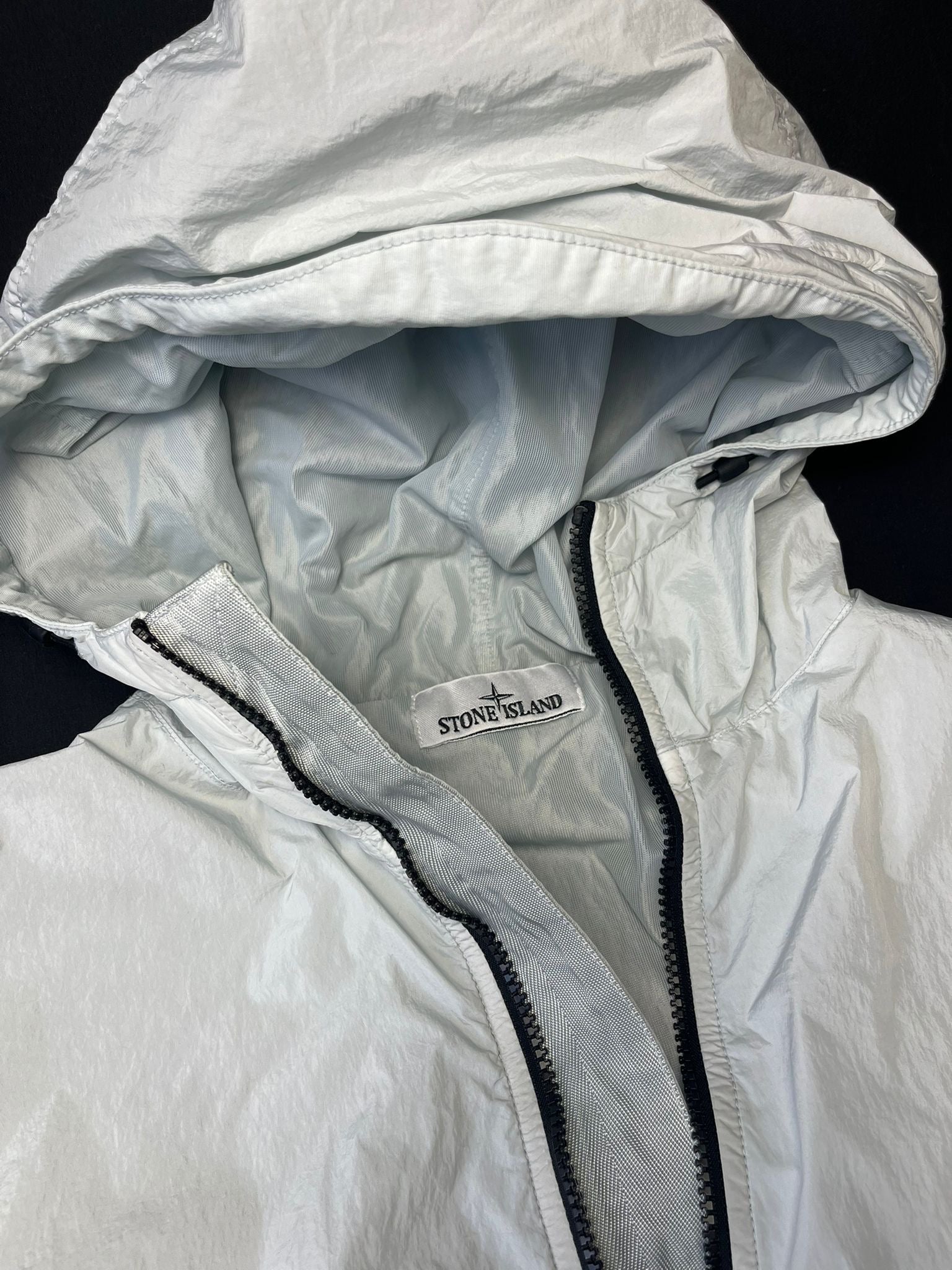 Stone Island Ice Blue Hooded Jacket