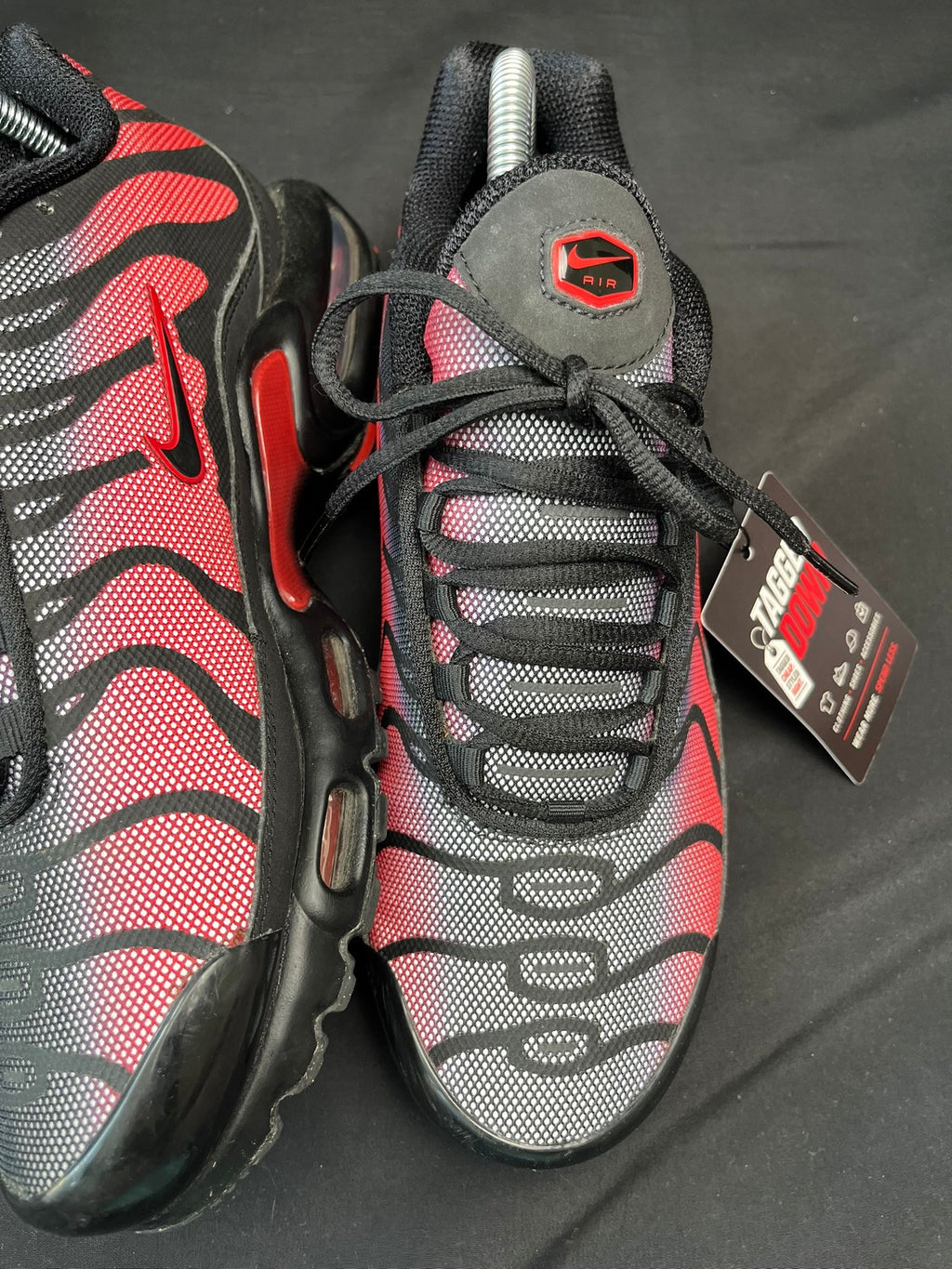 Nike Air Max Plus TN Black Red Reflective