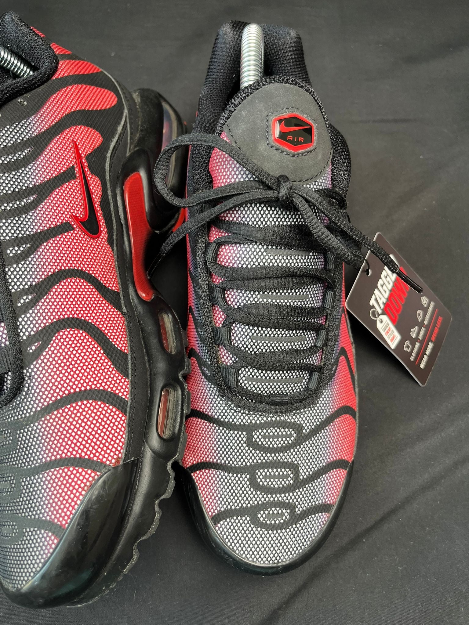 Nike Air Max Plus TN Black Red Reflective