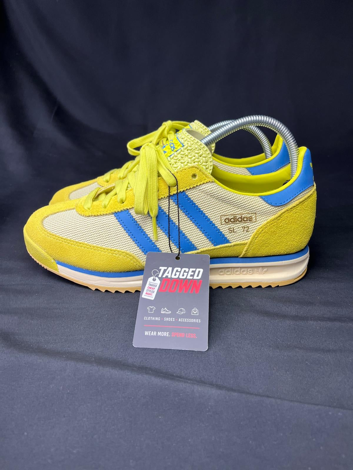 Adidas SL 72 Yellow Blue Trainers