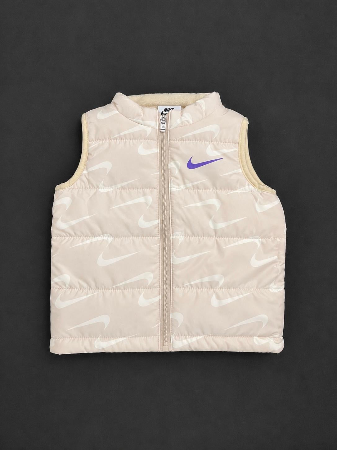 Girls Nike Cream 3 Piece Gilet Set