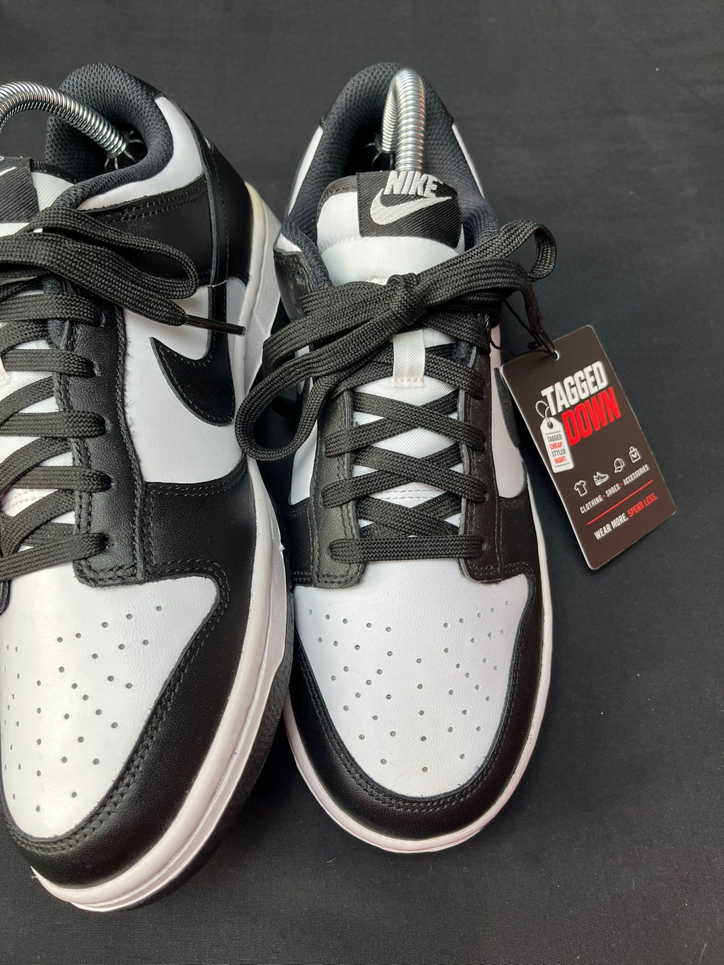 Nike Dunk Low Black White Trainers