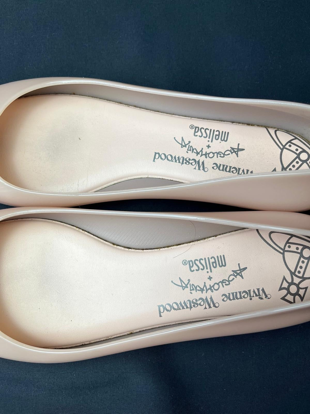 Vivienne Westwood x Melissa Nude Orb Sandals