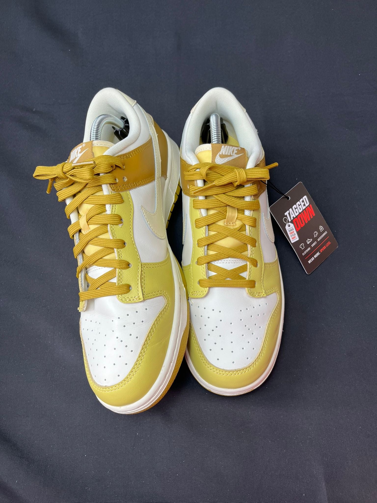 Nike Dunk Low Yellow White Trainers