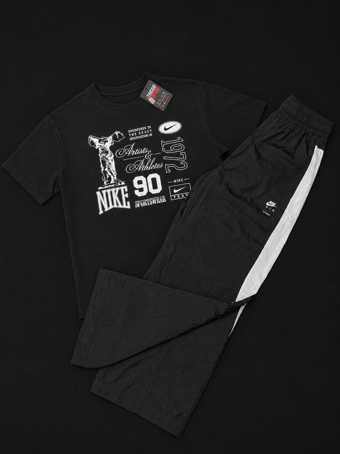 Boys Wide Leg Nike Set