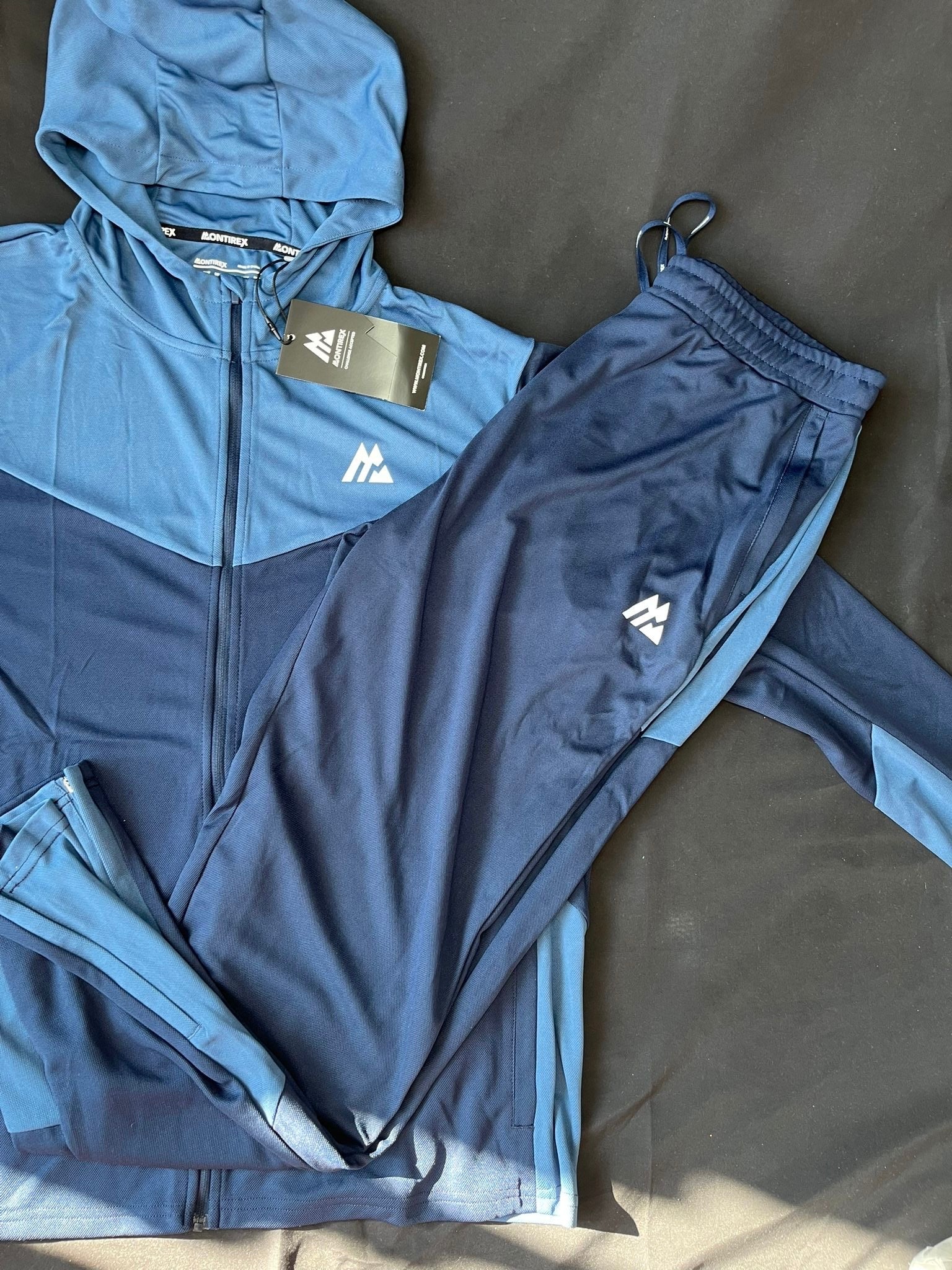 Montirex Men’s Navy & Blue Full Tracksuit