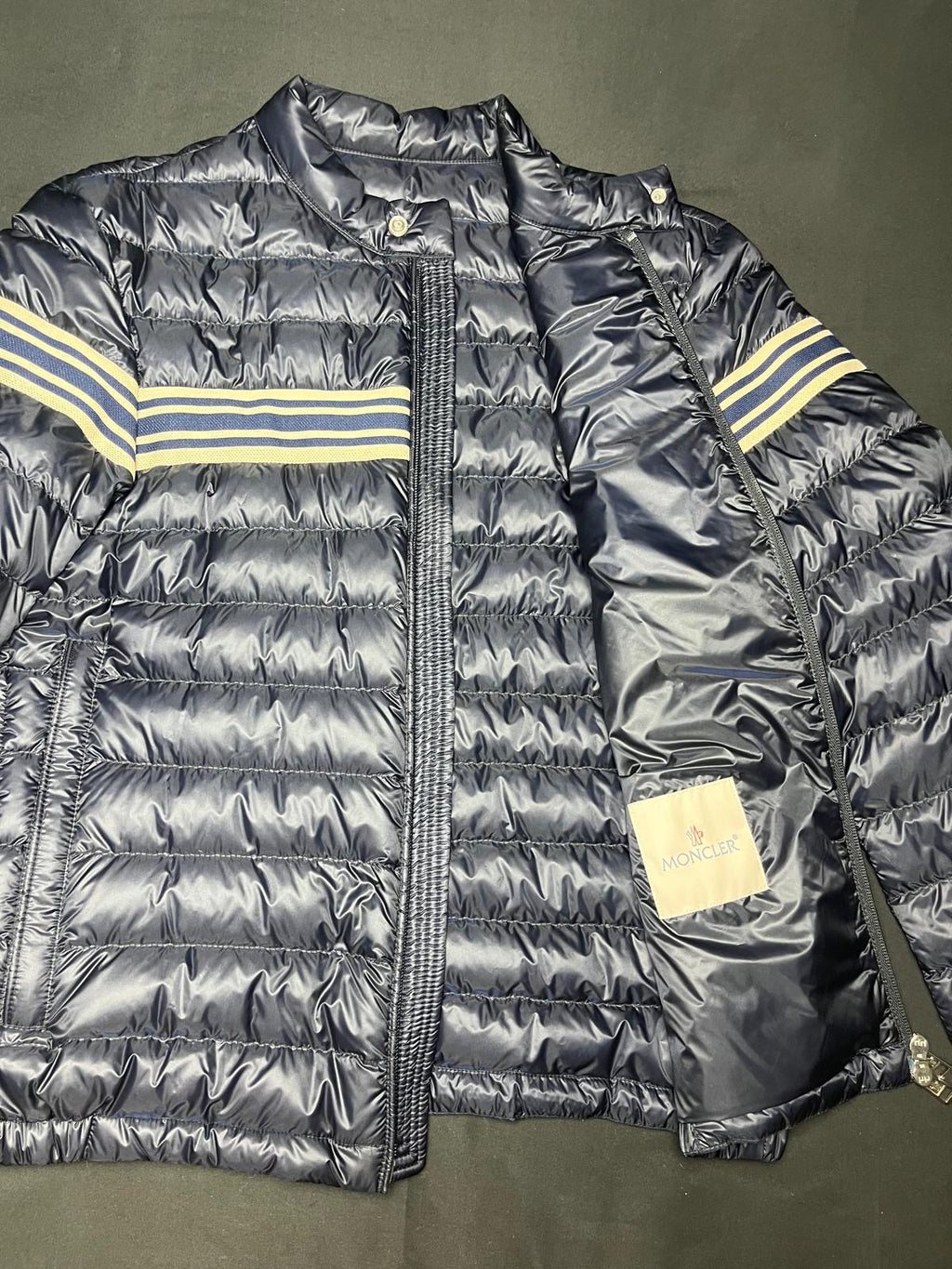 Moncler Renald Lightweight Down Jacket – Navy