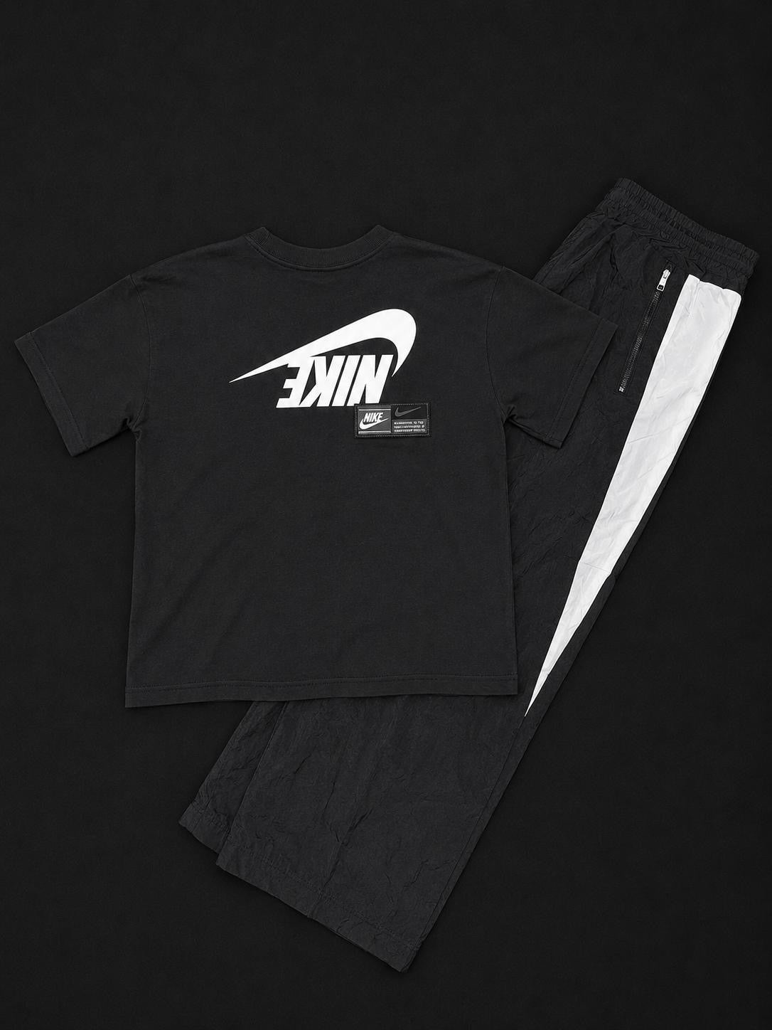 Boys Wide Leg Nike Set