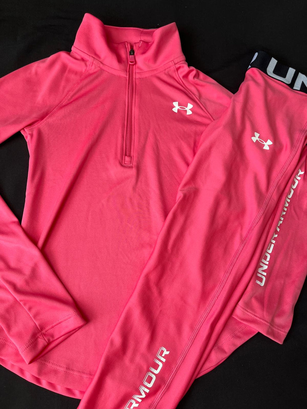 Girls Under Armour Set Pink
