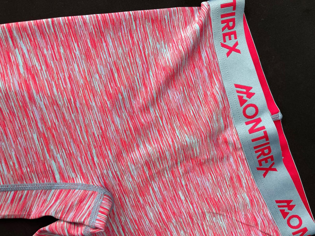 Montirex Girls Pink Marl Performance Leggings