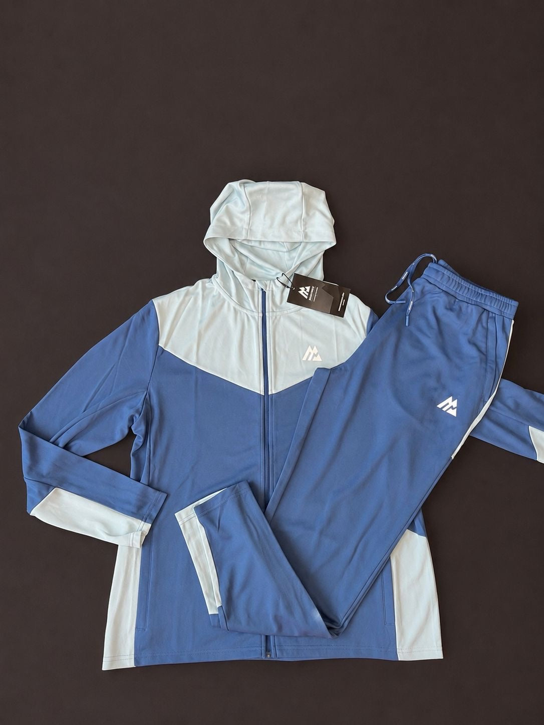 Montirex Men’s Blue & Light Blue Full Tracksuit