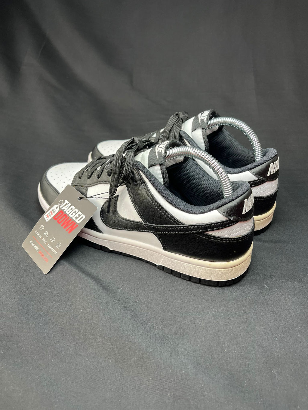 Nike Dunk Low Black White Trainers