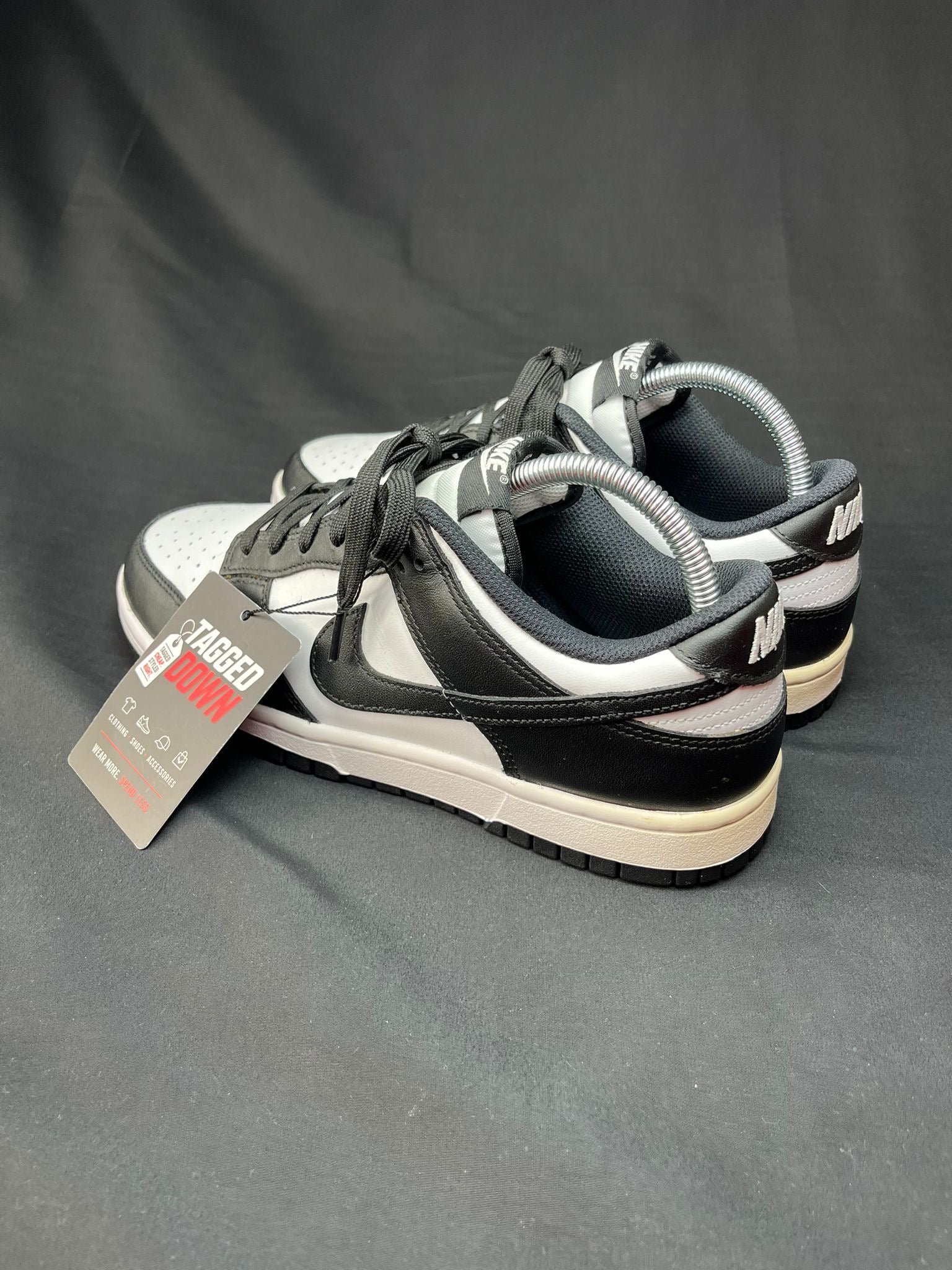 Nike Dunk Low Black White Trainers