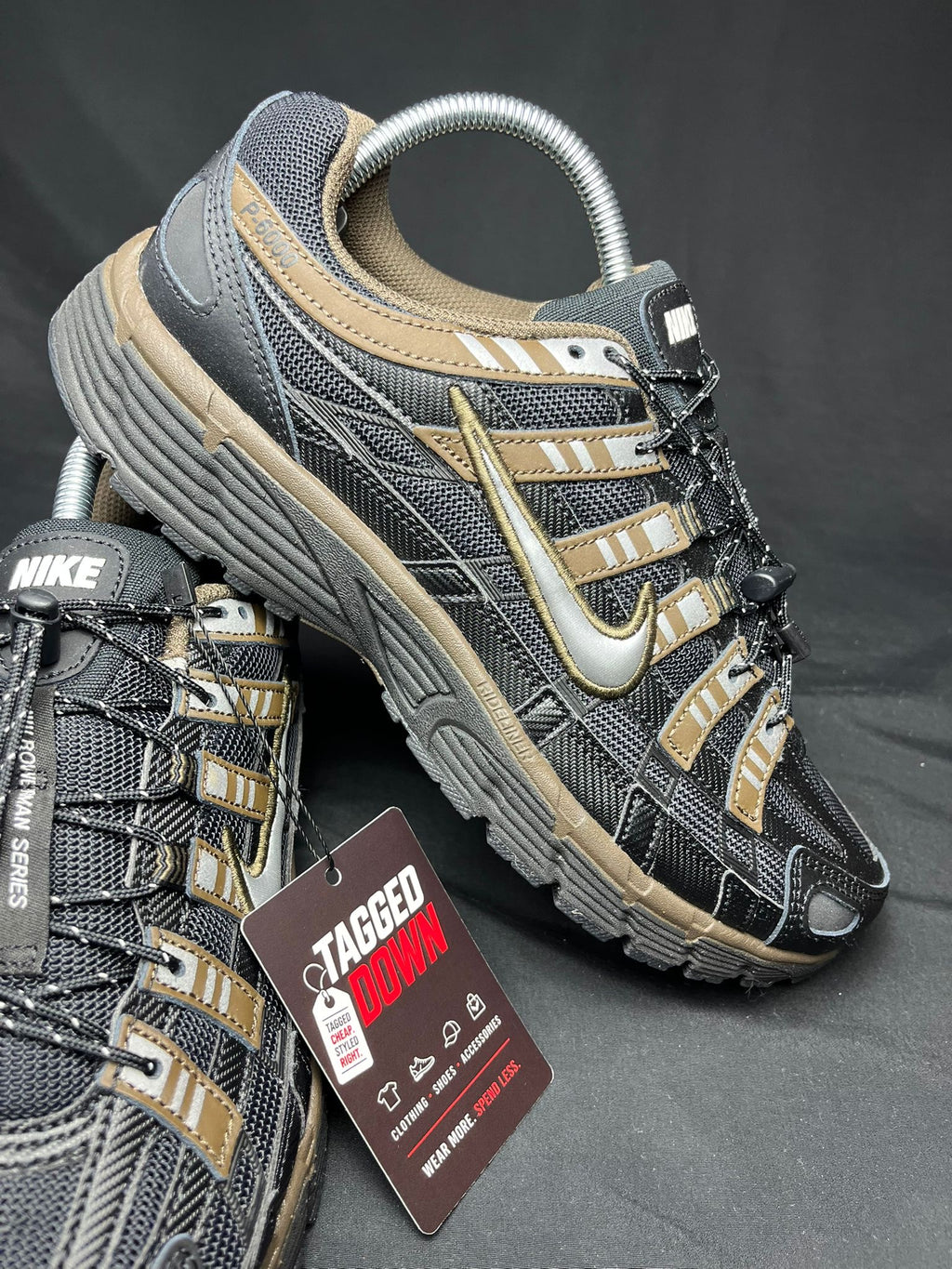 Nike P-6000 Black Bronze Trainers