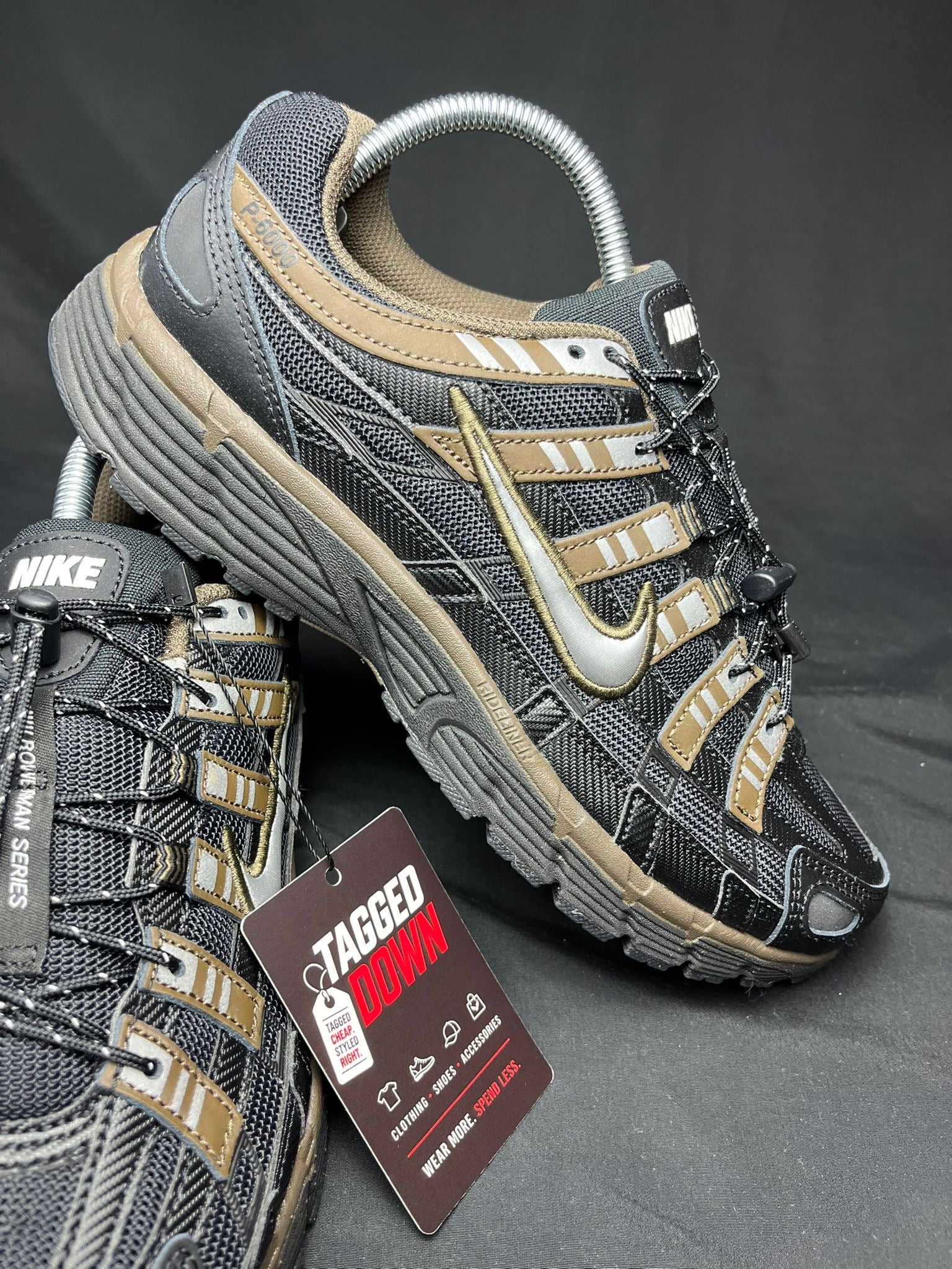 Nike P-6000 Black Bronze Trainers