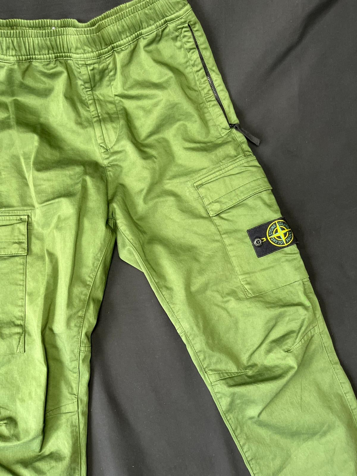 Stone Island Khaki Cargo Pants