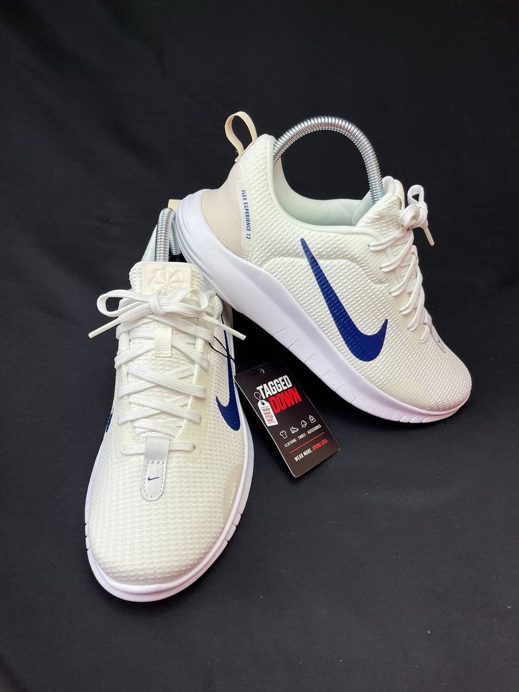 Nike Flex Experience Run White Blue Trainers