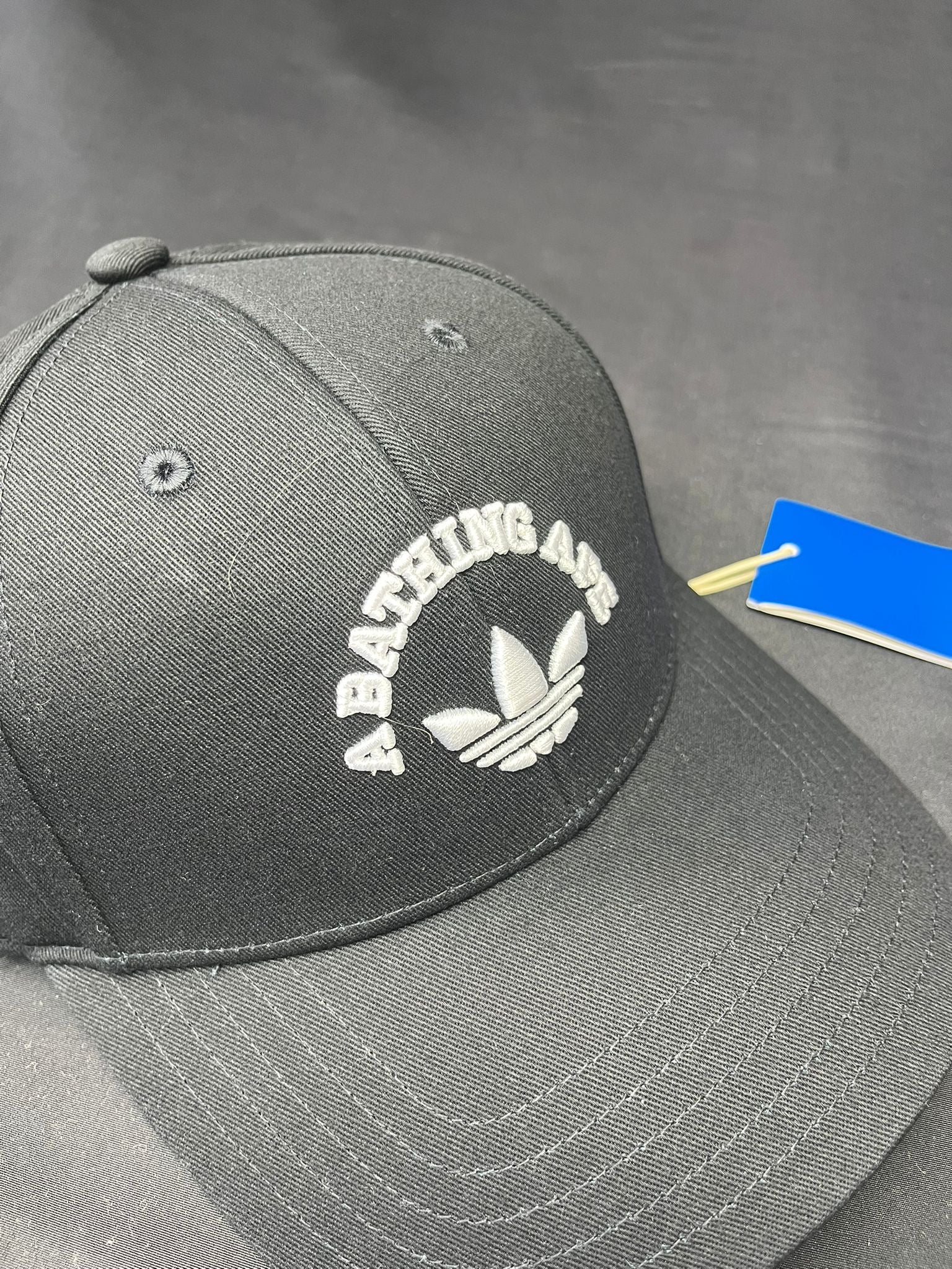 Adidas x BAPE Black Adjustable Cap