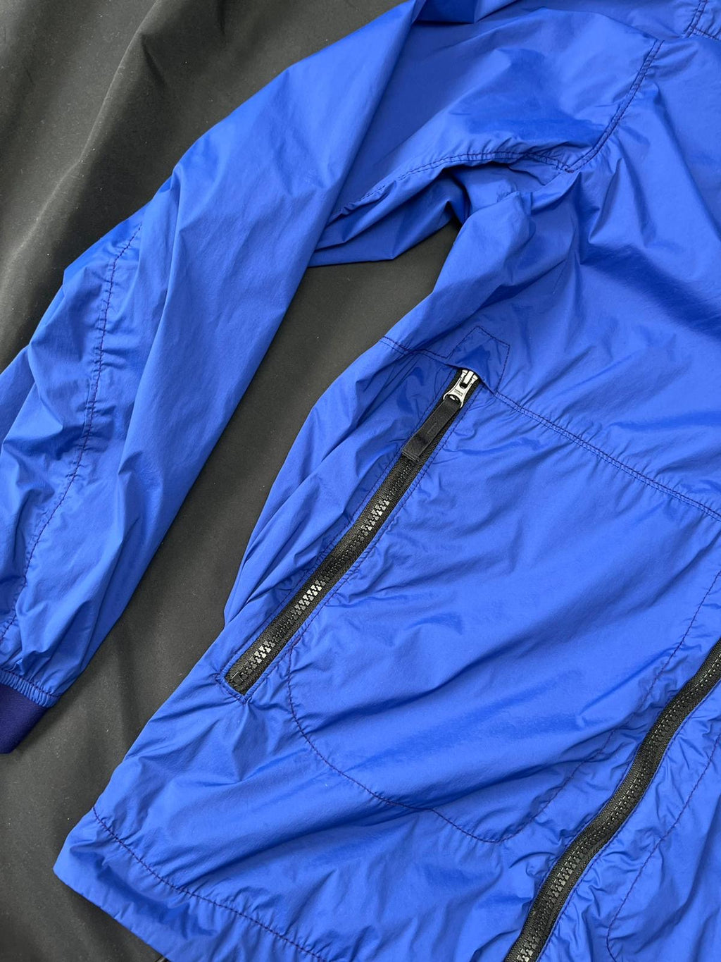 Stone Island Royal Blue Hooded Jacket