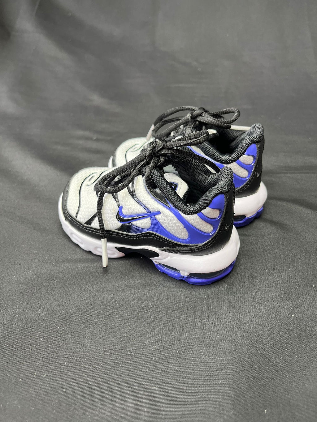 Infant Nike TN White Black Royal Blue Trainers