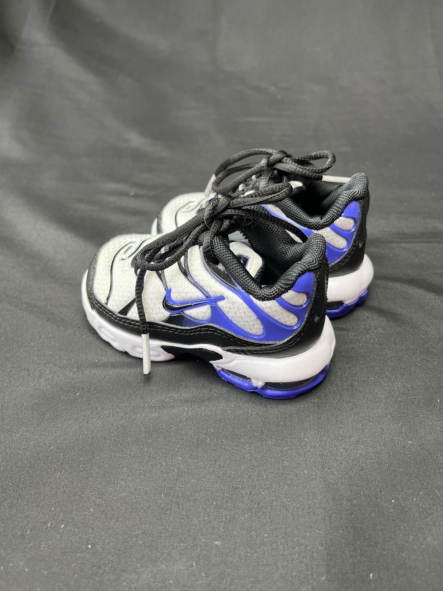 Infant Nike TN White Black Royal Blue Trainers