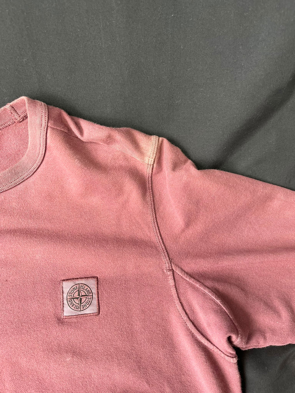 Stone Island Garment Dyed Sweatshirt & Shorts Set