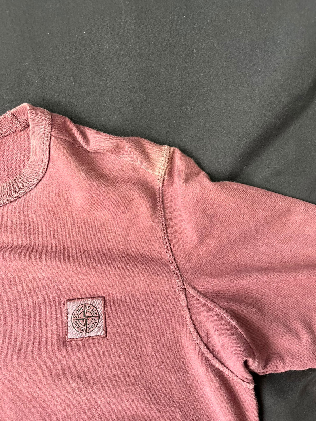 Stone Island Garment Dyed Sweatshirt & Shorts Set