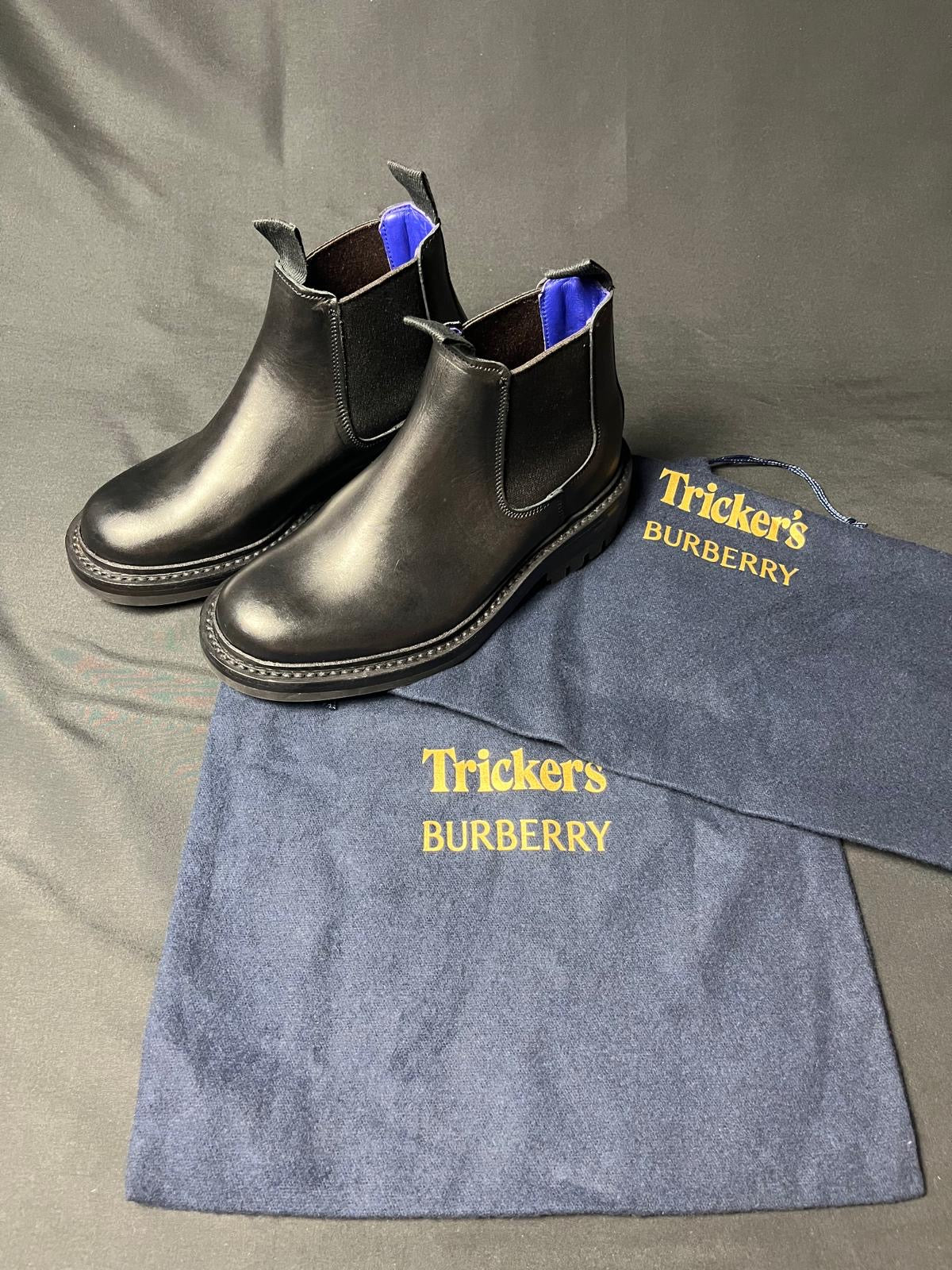 Burberry x Tricker’s Chelsea Ankle Boots – Limited Edition