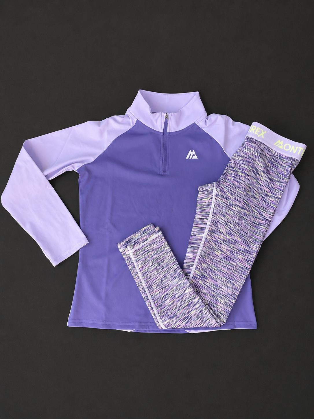 Montirex Girls Purple & Lilac Performance Set