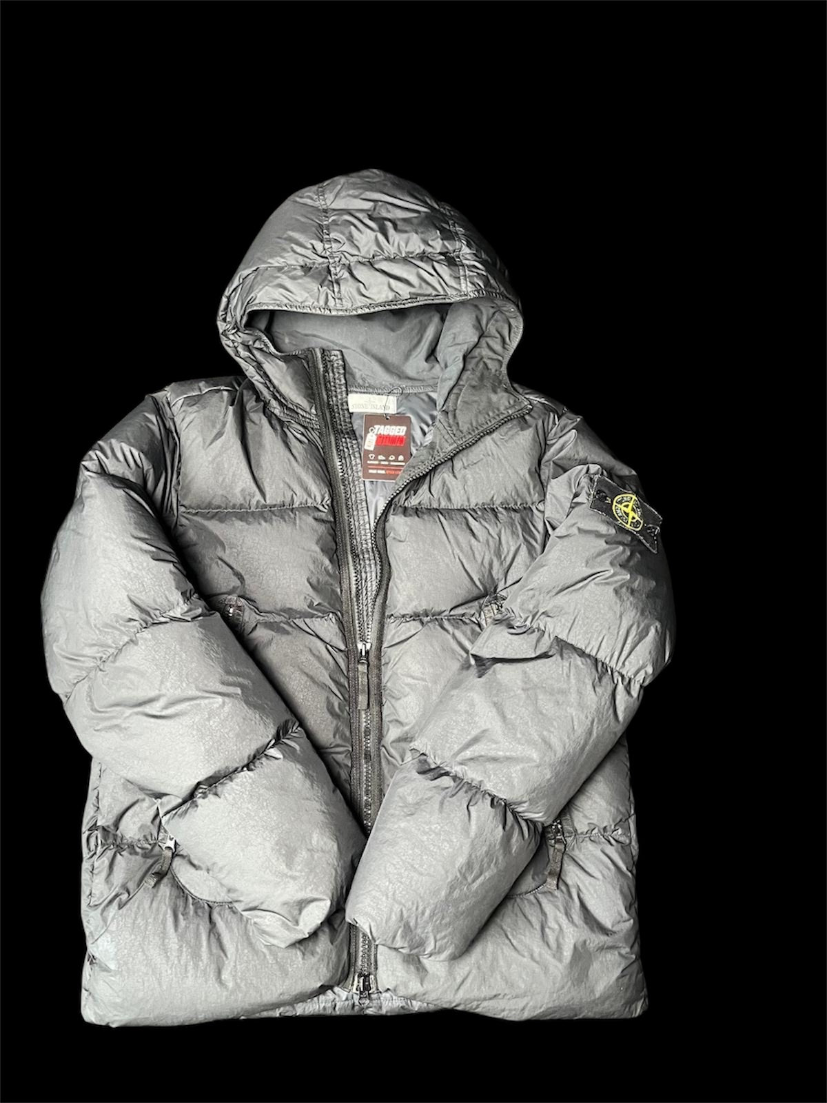 Stone Island Crinkle Reps Down Jacket
