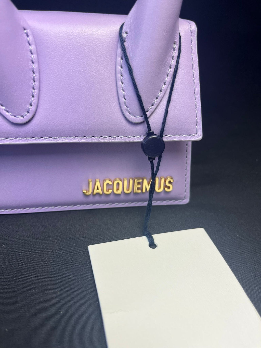 Jacquemus Le Chiquito Mini Lilac Leather Handbag