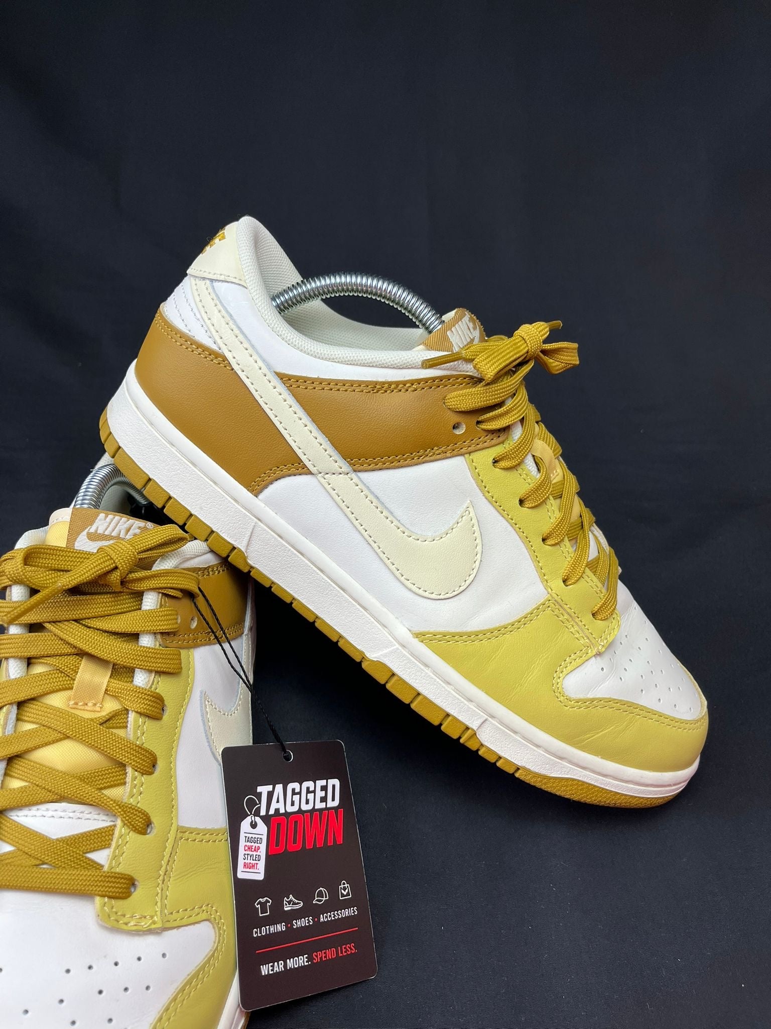 Nike Dunk Low Yellow White Trainers