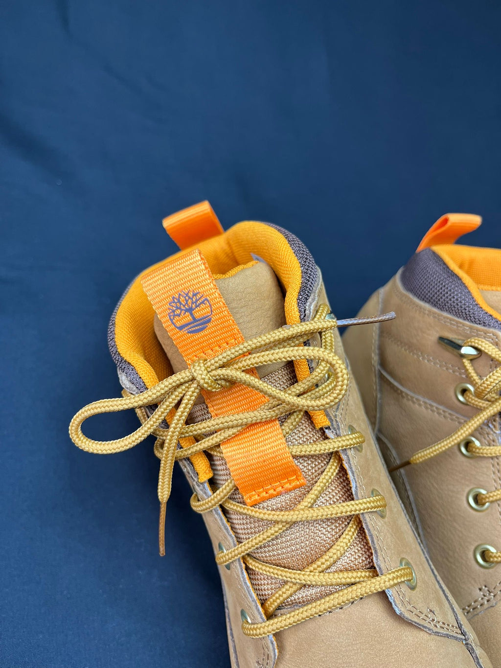 Timberland Junior 6-Inch Wheat Nubuck Boots