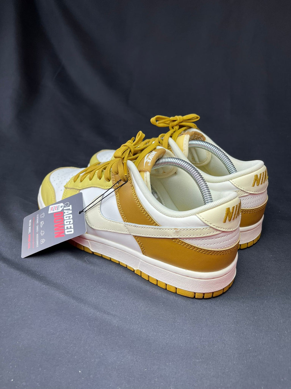 Nike Dunk Low Yellow White Trainers