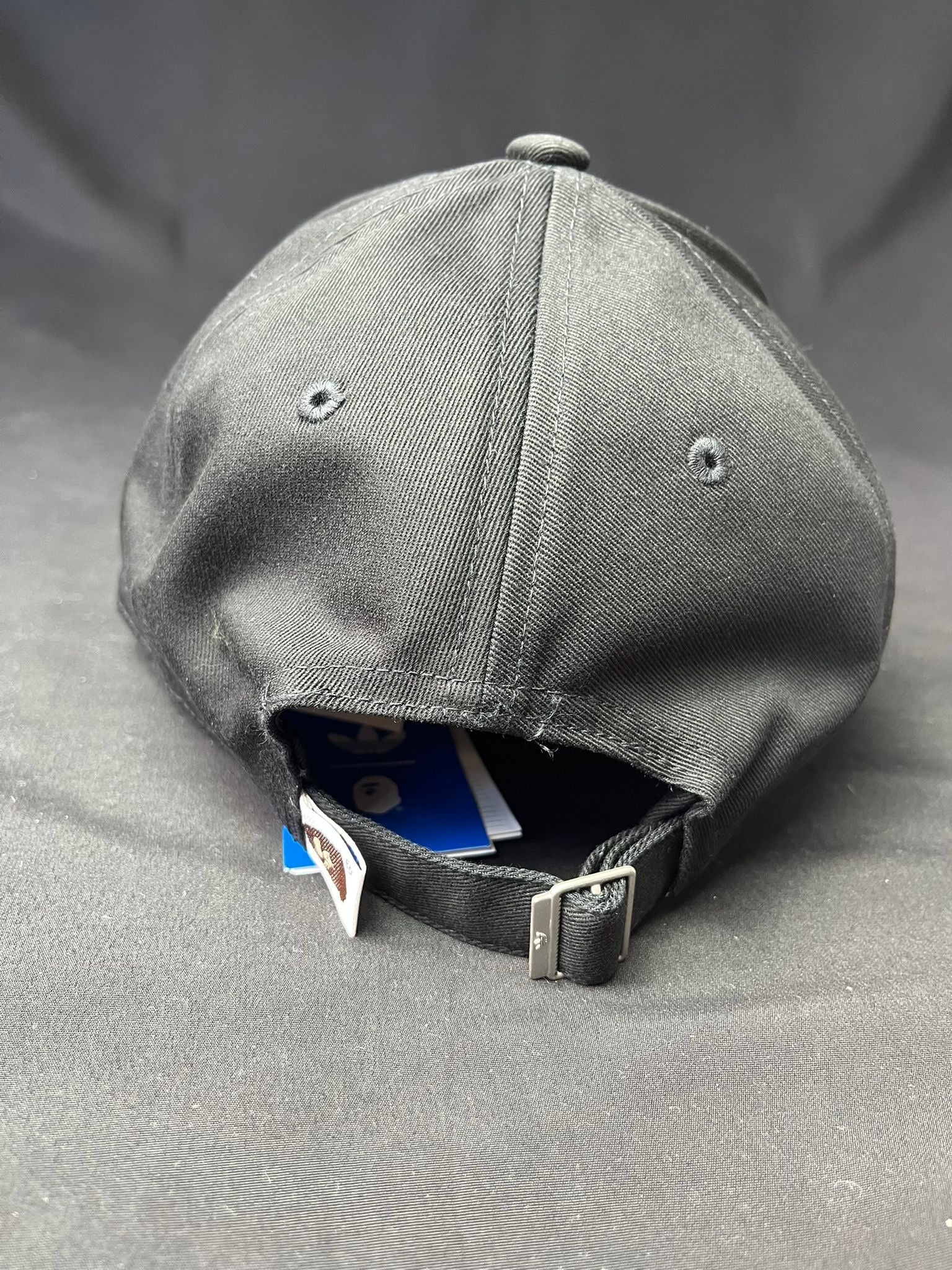 Adidas x BAPE Black Adjustable Cap