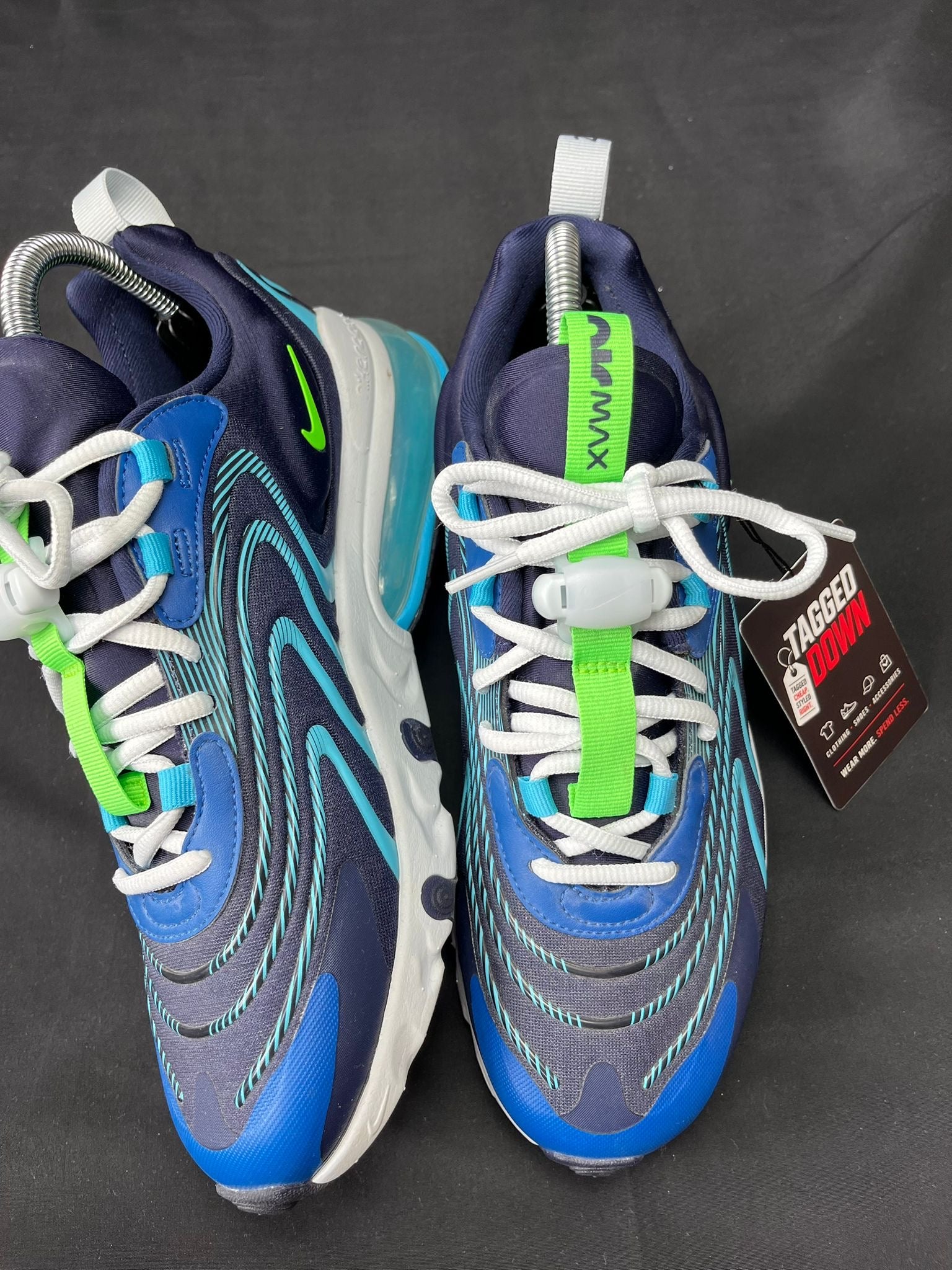 Nike Air Max 270 React ENG Blue Volt Trainers