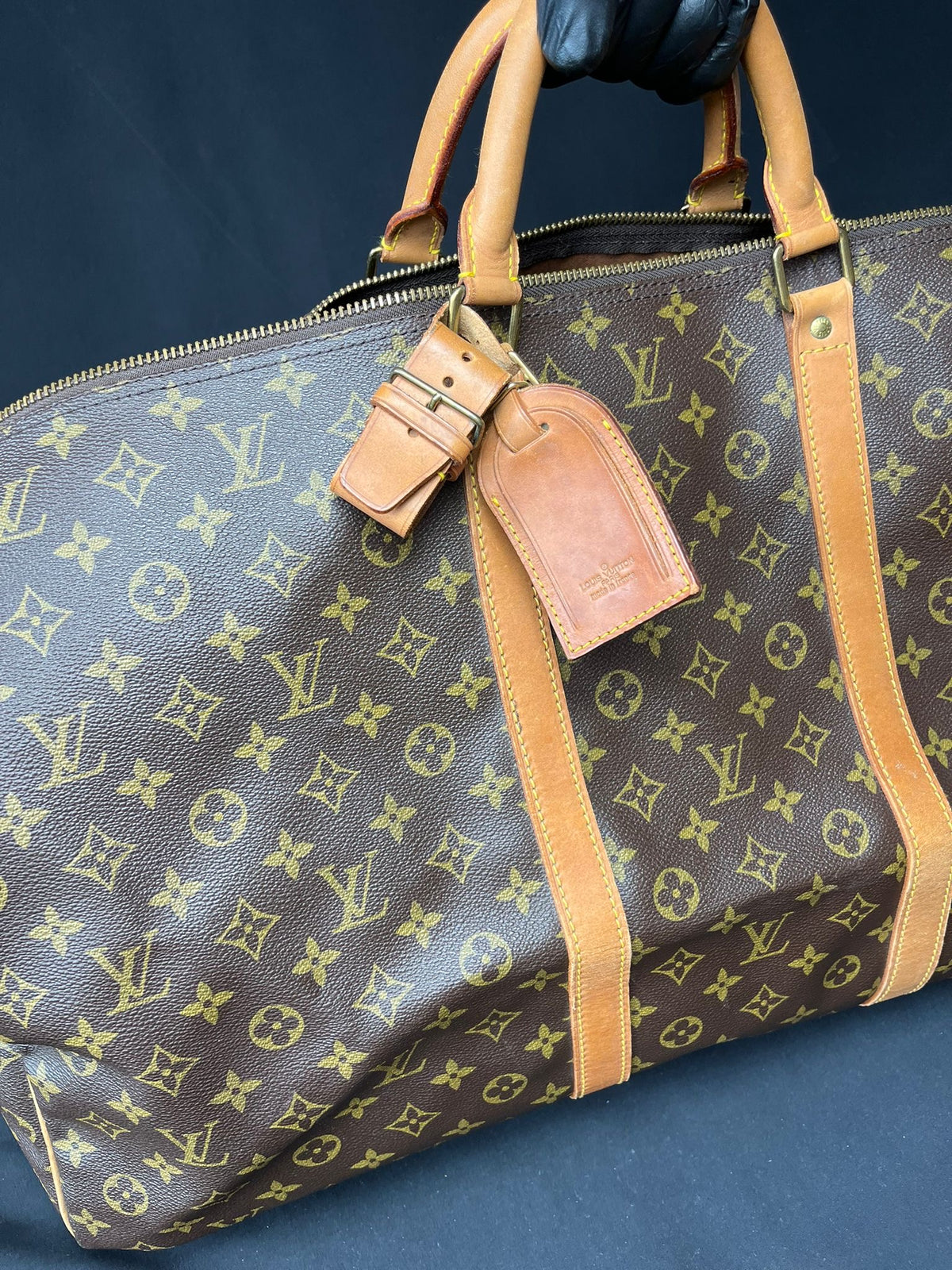 Louis Vuitton Keepall 60 Monogram Travel Bag
