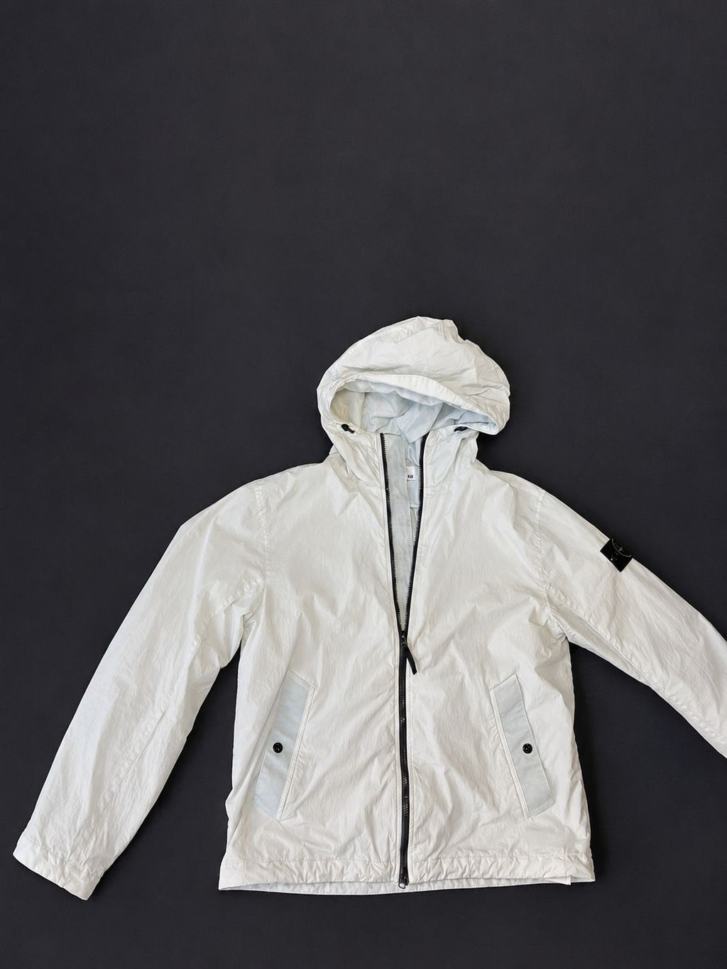 Stone Island Ice Blue Hooded Jacket
